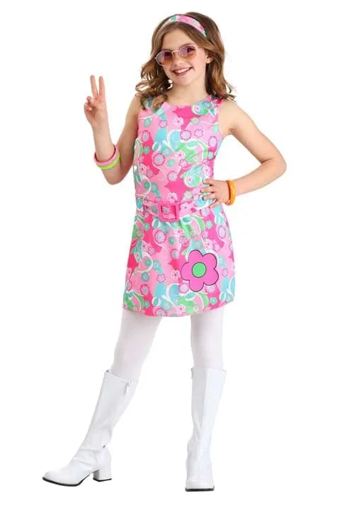 Girl's Mod Groovy GoGo Cutie Costume Dress