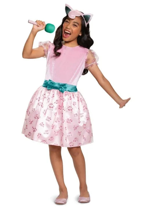 Girl's PokÃ©mon Jigglypuff Costume