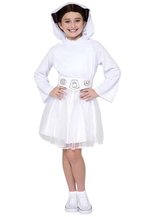 Girl's Princess Leia Star Wars Costume Dress