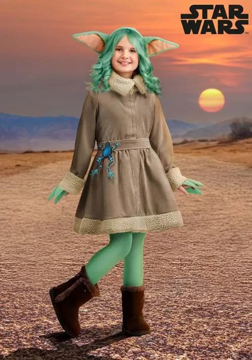 Girl's Star Wars Grogu Costume Dress
