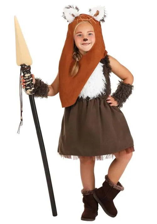 Girls Wicket Star Wars Dress Costume