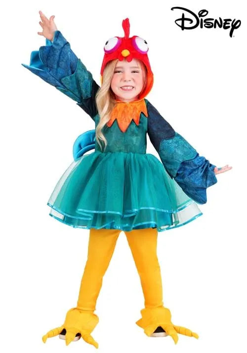Girl's Toddler Moana Disney Hei Hei Costume Dress