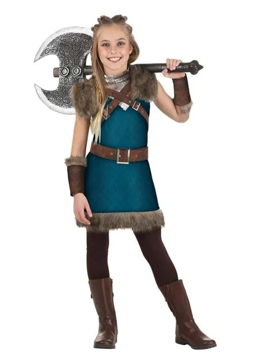 Girl's Valhalla Viking Costume