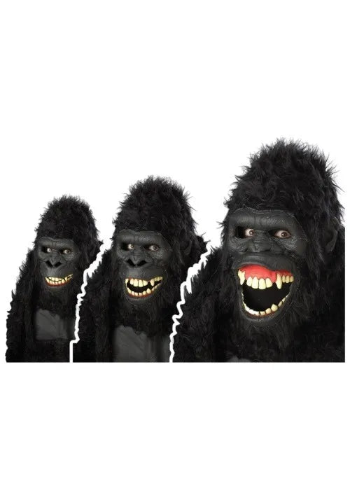 Adult Goin Ape Gorilla Costume Mask Main image