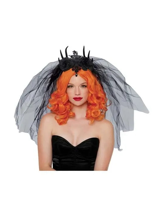 Gothic Veil Costume Headpiece