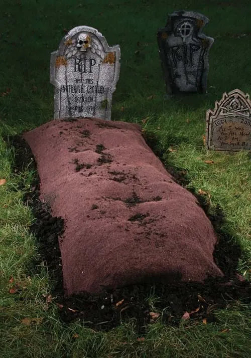 5FT Graveyard Dirt Mound Decoration Main image