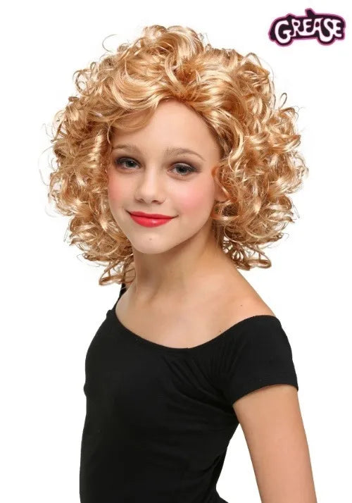 Girl's Grease Bad Sandy Wig