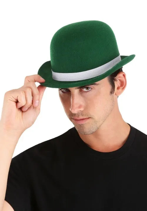 Adult Green Derby Costume Hat Main image
