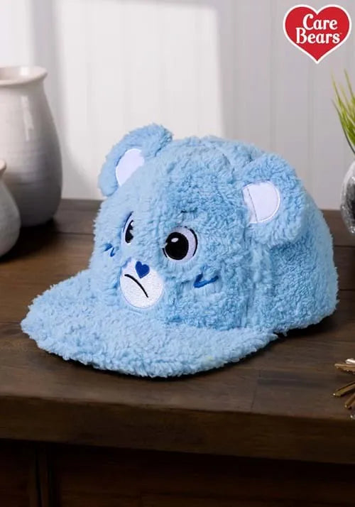 Grumpy Bear Care Bears Fuzzy Cap