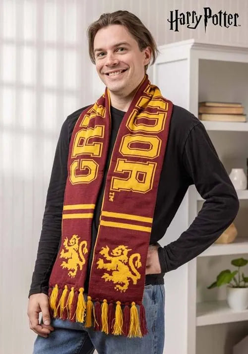 Gryffindor Knit Reversible Scarf