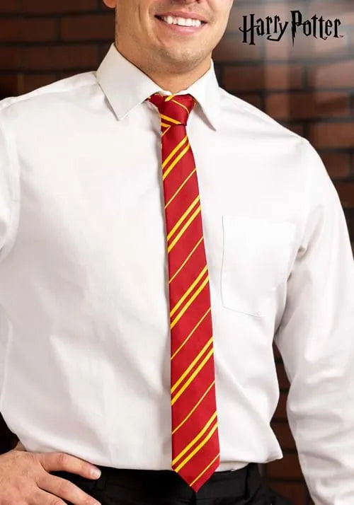 Basic Gryffindor Harry Potter Necktie for Adults
