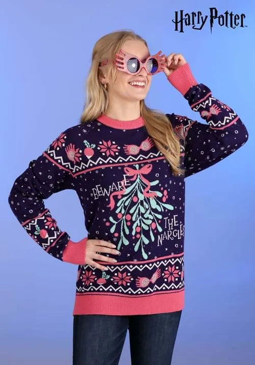 Adult Harry Potter Luna Lovegood Ugly Sweater