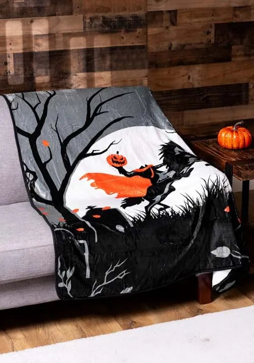 Headless Horseman Cozy Throw Blanket