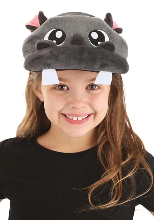 Hippo Plush Costume Headband