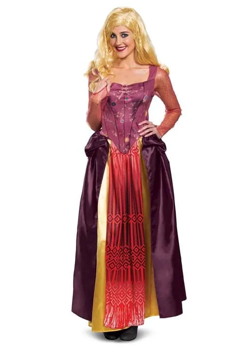 Adult Hocus Pocus Deluxe Sarah Costume Main image