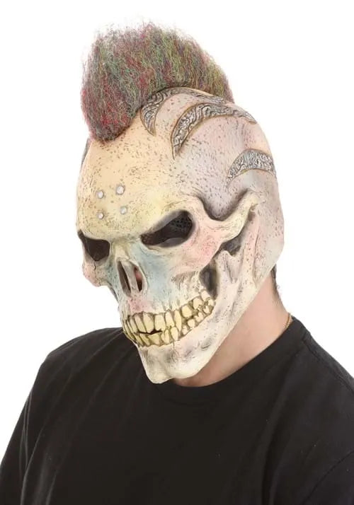 Adult Hot Rod Skeleton Biker Mask Main image