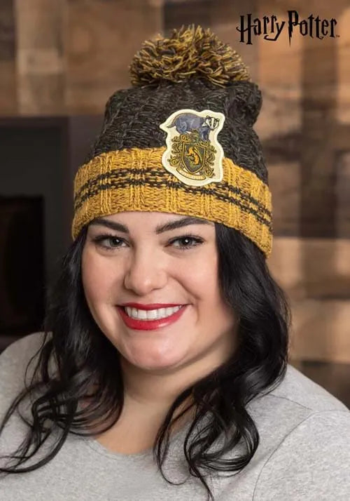 Harry Potter Hufflepuff Pom Beanie