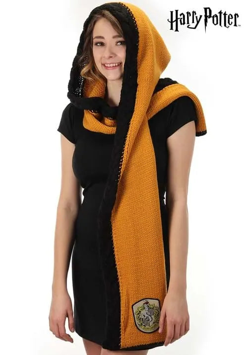 Hufflepuff House Knit Hood