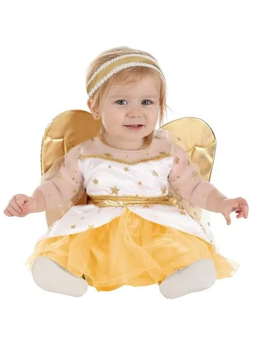 Infant Little Golden Angel Costume