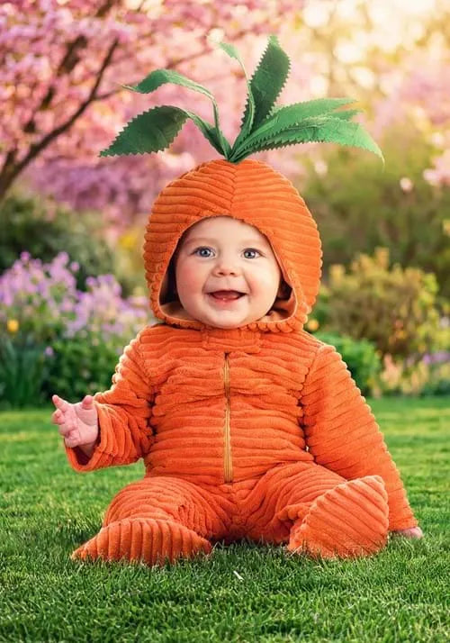 Infant Carrot Jumpsuit Costume