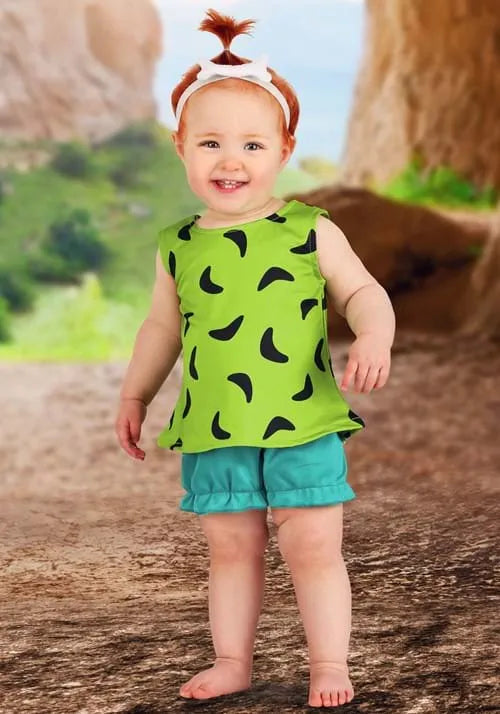 Infant Flintstones Pebbles Costume