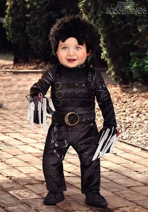 Boy's Infant Edward Baby Scissorhands Costume Main image