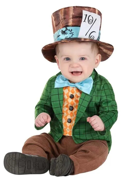 Boy's Infant Lil Mad Hatter Costume Main image