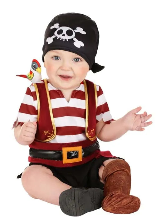 Boy's Infant Peg-Legged Pirate Costume