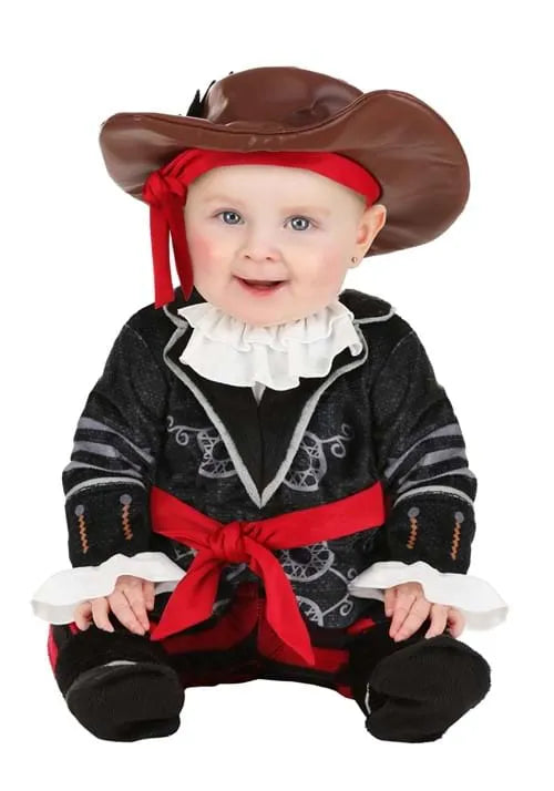 Boy's Infant Posh Pirate Costume Main image