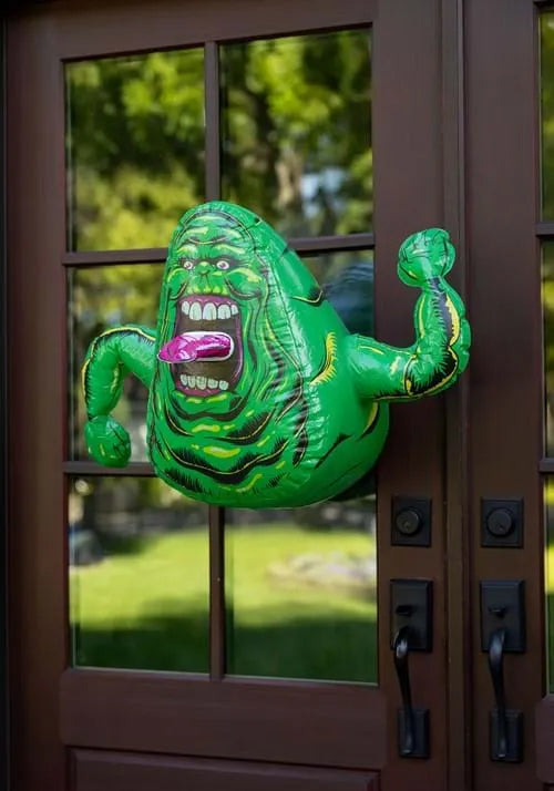 20-Inch Inflatable Ghostbusters Slimer Window Cling Decoration