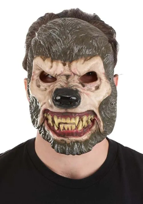 Adult Jabbering Jaw Wolfman Mask Main image