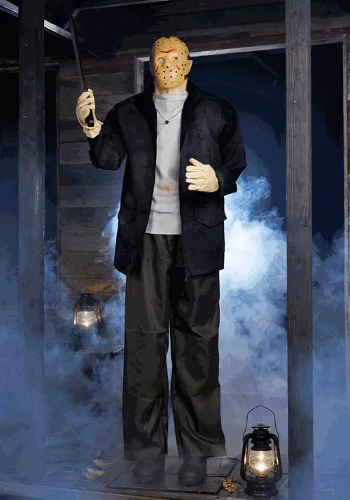 6FT Jason Voorhees Animatronic Decoration Main image