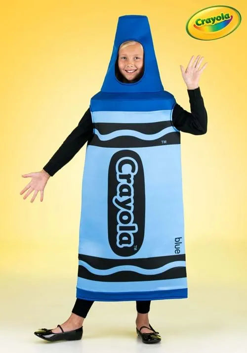Blue Crayola Crayon Kid's Costume Main image