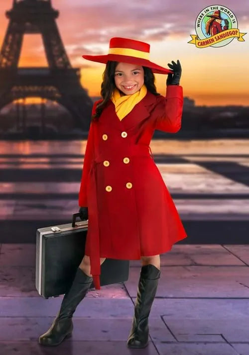 Girl's Carmen Sandiego Costume