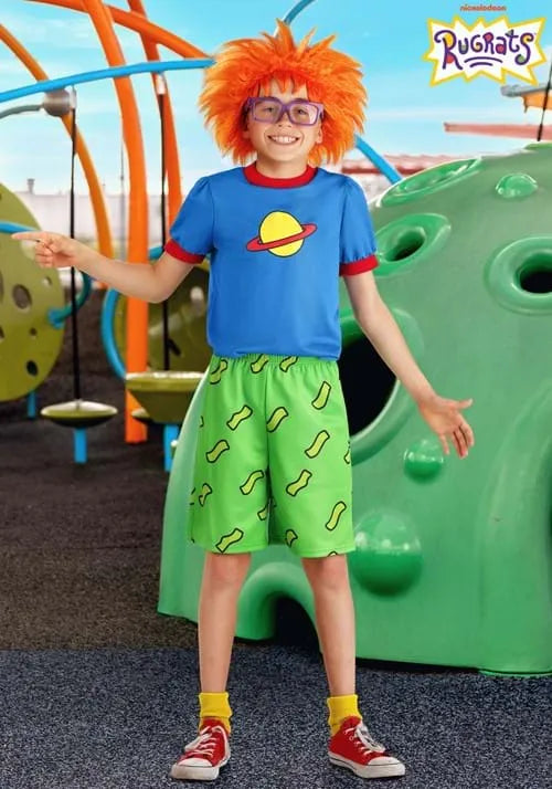 Boy's Nickelodeon Rugrats Chuckie Costume