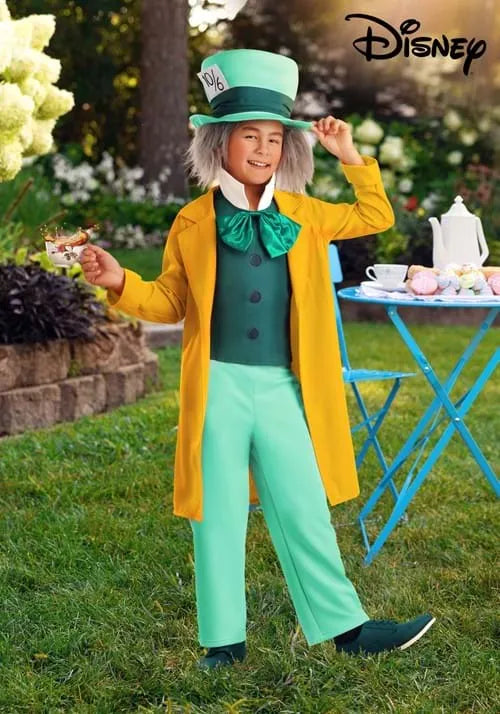 Boy's Classic Disney Mad Hatter Costume Main image