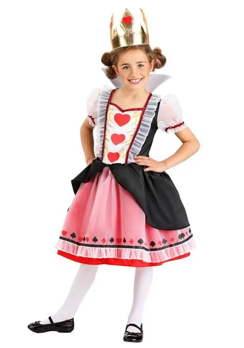Girl's Classic Queen of Hearts Costume