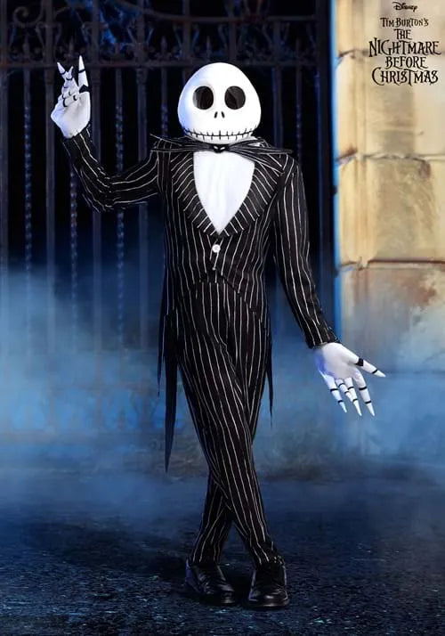 Boy's Deluxe Disney Jack Skellington Costume Main image
