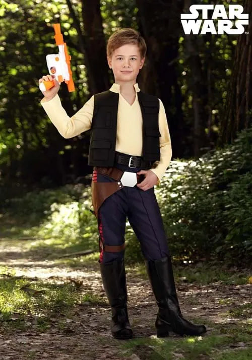 Boy's Deluxe Star Wars Han Solo Costume Main image