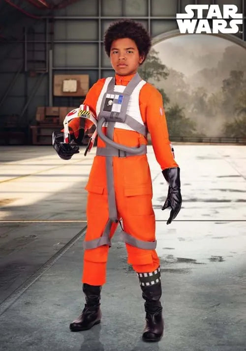 Boy's Deluxe Star Wars X-Wing Pilot Costume Main image