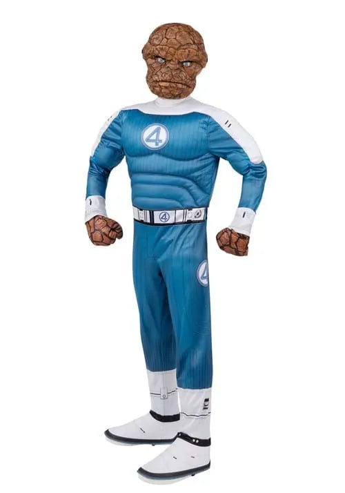 Boy's Deluxe Fantastic 4 The Thing Costume Main image