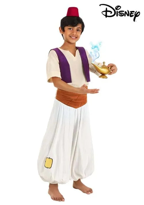 Boy's Disney Aladdin Deluxe Costume Main image