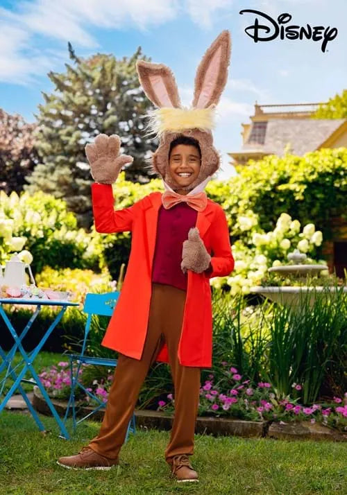 Boy's Disney Alice in Wonderland March Hare Costume Main image