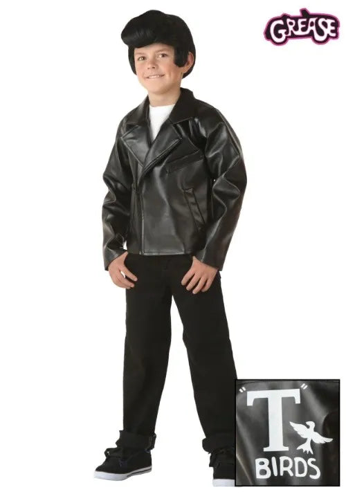 Grease T-Birds Jacket Costume for Boys