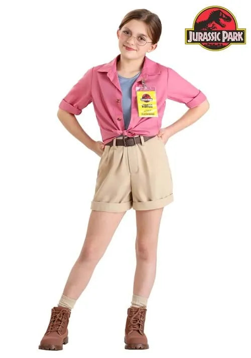 Girl's Jurassic Park Dr. Ellie Sattler Costume