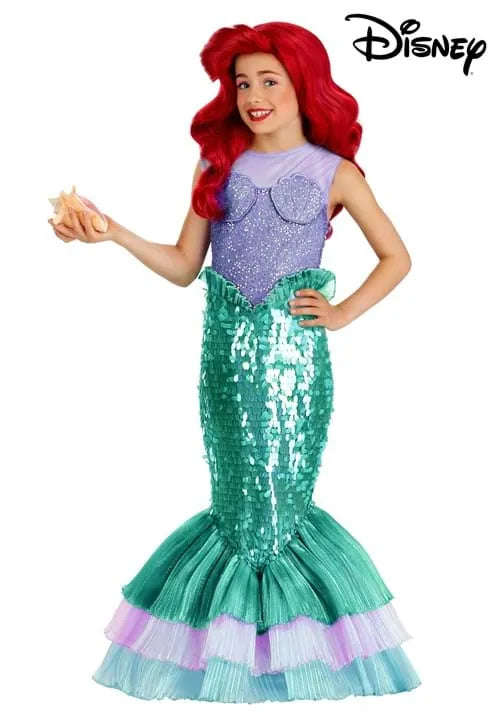 Girl's Premium Disney The Little Mermaid Ariel Costume
