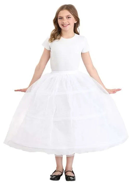 Girl's Premium Full Length Petticoat Accessory