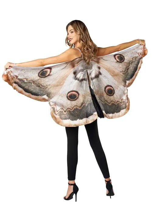 Adult Large Moth Costume Wings Main image