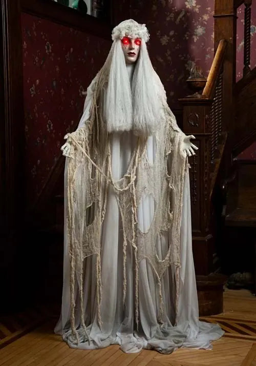 5.5FT Life-Size Venetian Victoria Standing Ghost Girl Prop Main image