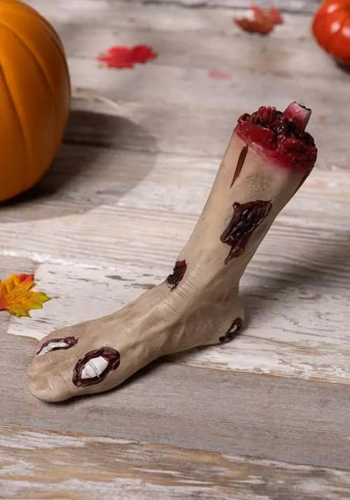 8-Inch Life Size Zombie Foot Prop Decoration